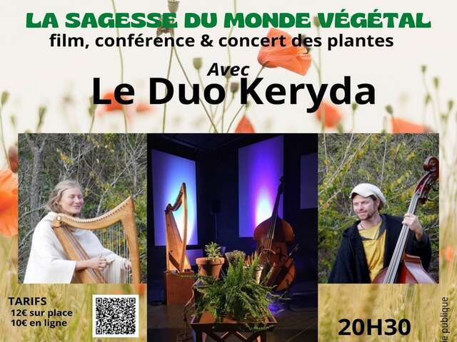 CONCERT-CONFÉRENCE  SAGESSE DES PLANTES AVEC LE DUO KERYDA