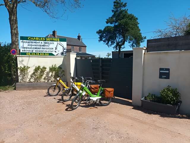 Les mobylettes de Célinette