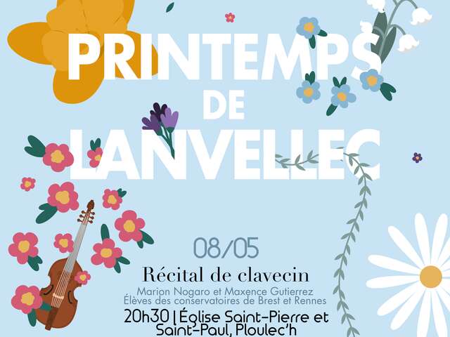 Récital de clavecin avec Marion Nogaro et Maxence Gutierrez