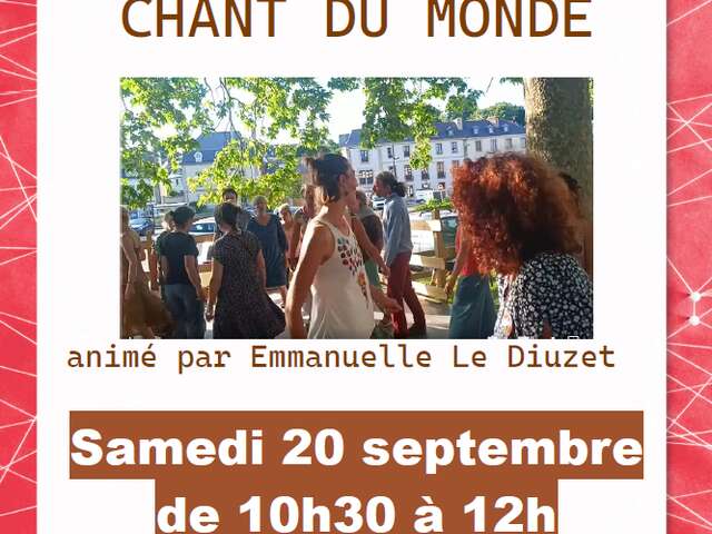 Atelier Chant du monde - Journées Européennes du Patrimoine