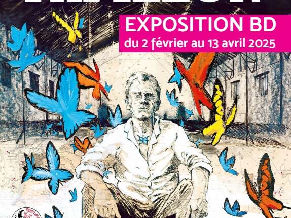 Expo BD à l'Office de Tourisme  : La vie rêvée d'un papillon