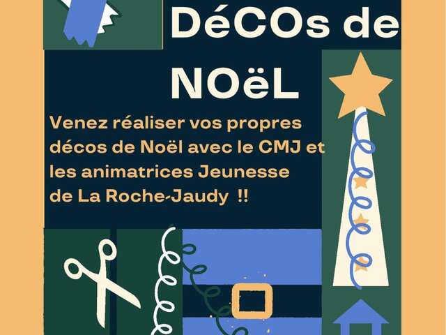 Atelier déco de Noël