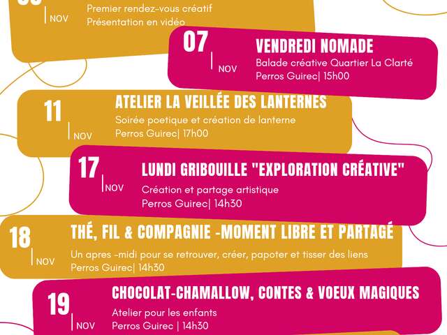 Lundi Gribouille "exploration céative"