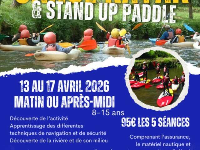 Canoë-kayak et stand up paddle - mini stage