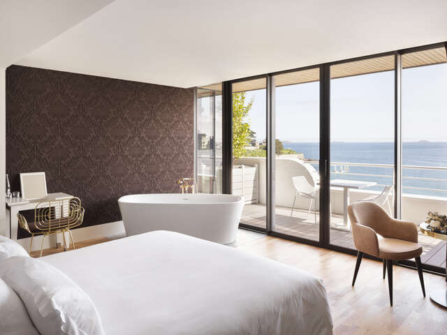 Visite du Grand Hôtel Casino - Plage de Trestraou