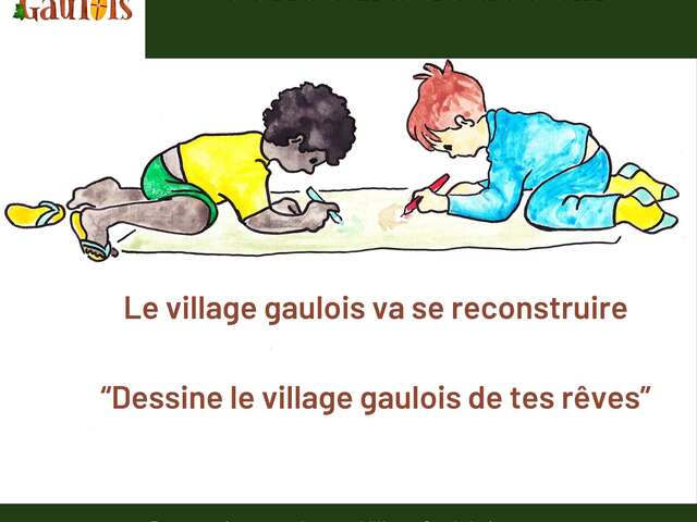 Dessine le Village Gaulois de tes rêves