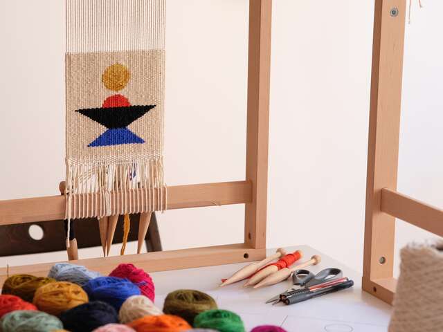 Stage d'initiation à la tapisserie de haute-lisse