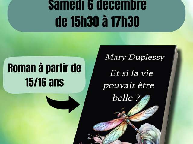 Rencontre et dédicace avec Mary Duplessy
