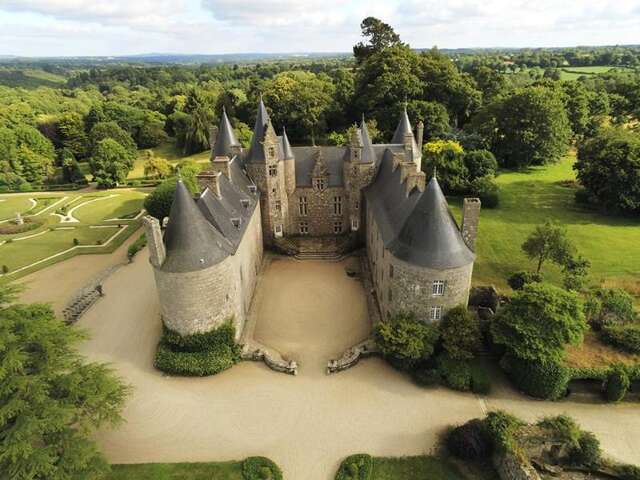 Jardins du château de Kergrist