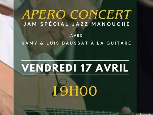 Apéro concert Jazz manouche au pub Le Britannia