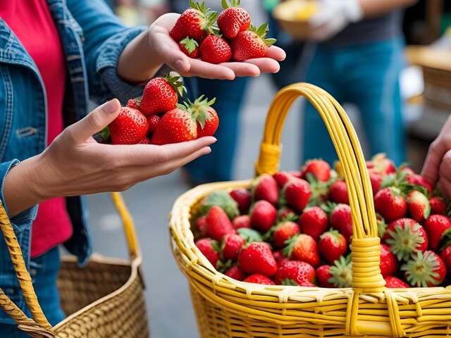 Marché estival de Plougrescant