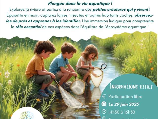Découverte de la rivière - Balade nature