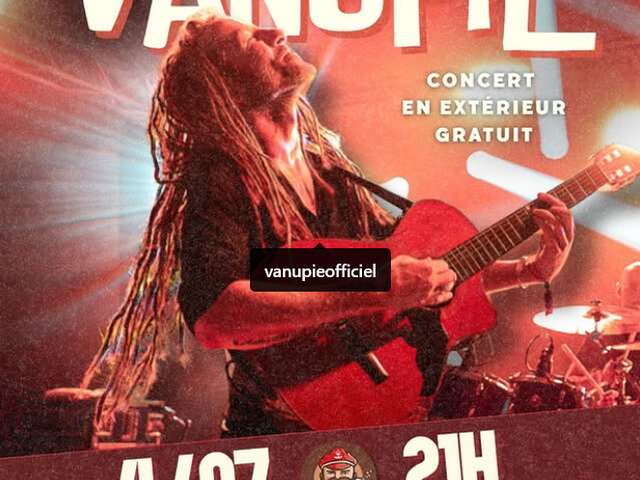Concert de Vanupié au Café Breton
