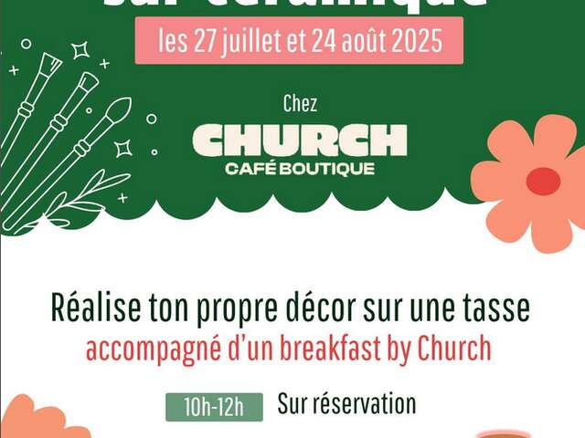 Breakfast Poterie au Church Café