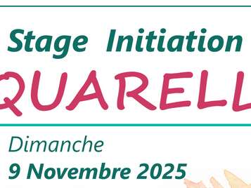 Stage initiation aquarelle