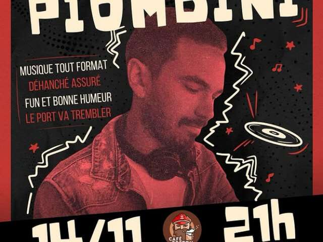 Soirée Dj Piombini au Café Breton