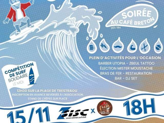 MOVEMBER DAY avec le SISC et le Café Breton