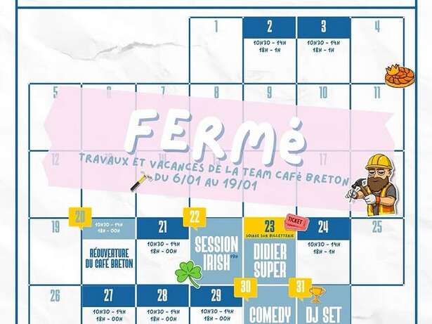 Dj Set et résultats des trophées de la Nuit au Café Breton !