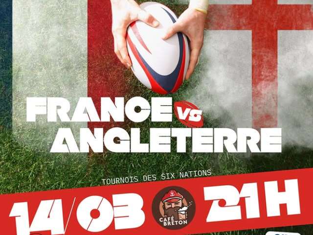 Soirée Rugby France/Angleterre au Café Breton !