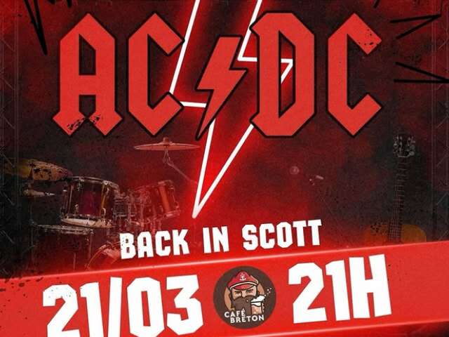 Tribute AC/DC au Café Breton !