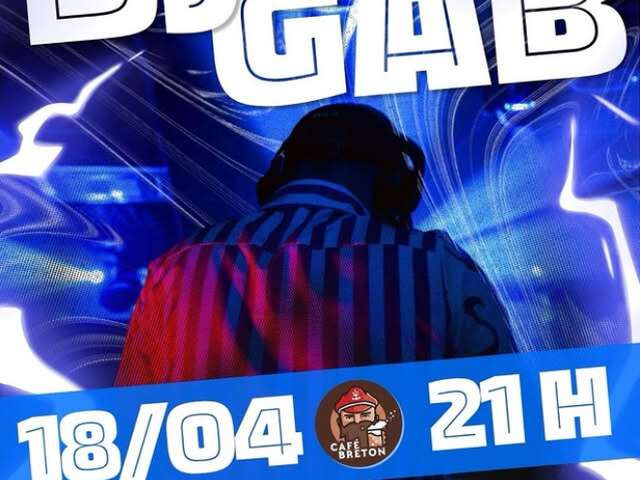 DJ Gab au Café Breton !
