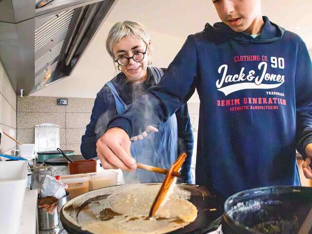 Initiation Crêpes avec Nolwenn