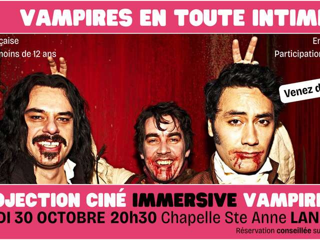 Soirée ciné immersive d'Halloween - Vampires en toute intimité