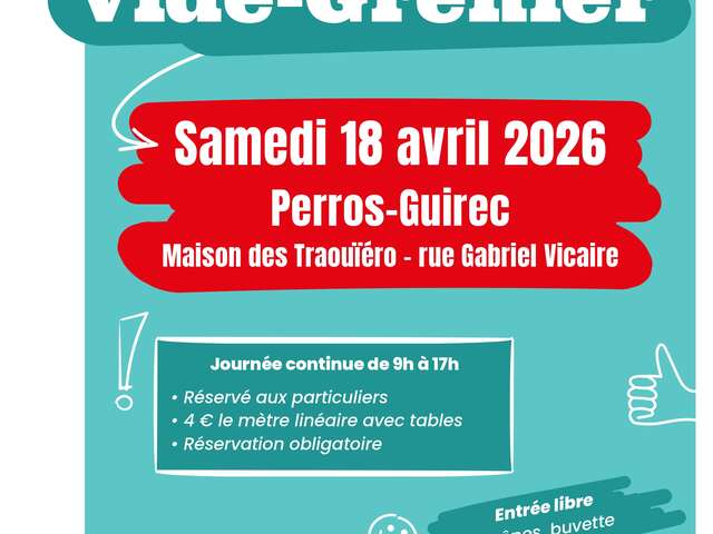 Vide-greniers de la Croix-Rouge