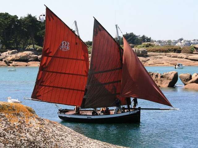 Navigation à bord d'un vieux gréement, l'Ar Jentilez