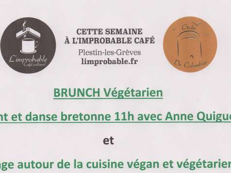 Brunch végétarien et végan au Manoir