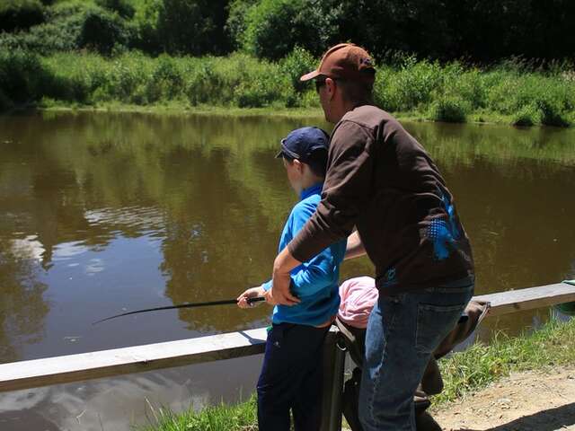 Je pêche mon 1er poisson en étang