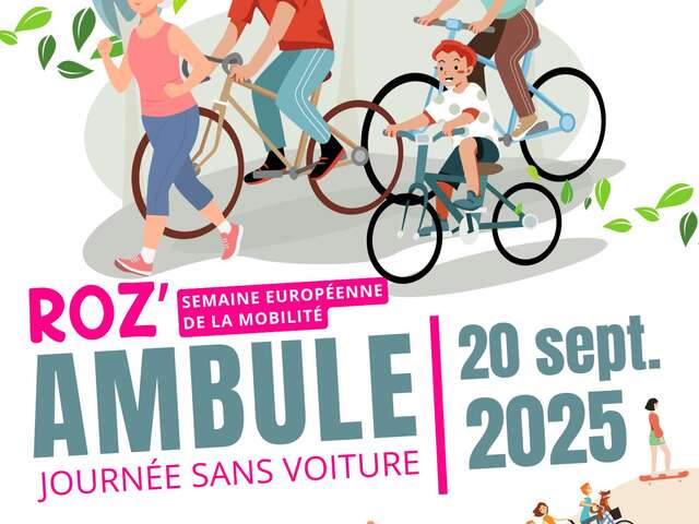 RozAmbule : une journée festive, sans voiture, pour repenser l’espace public ensemble !