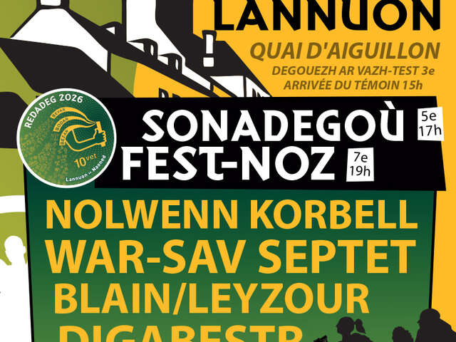 Concert et Fest-Noz Redadeg Lannuon 2026