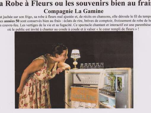 Robe à fleurs