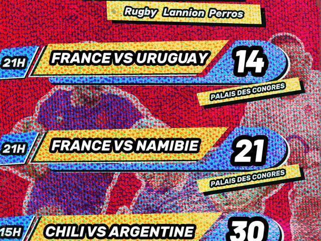Coupe du monde de rugby 2023 : retransmission de match