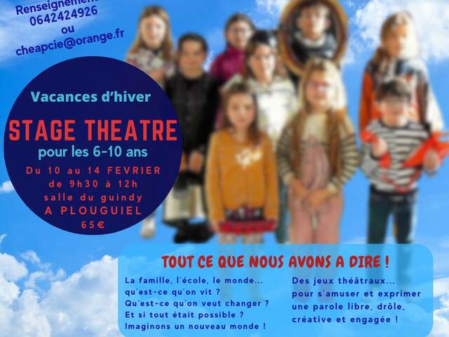 Stage de Théâtre Enfants