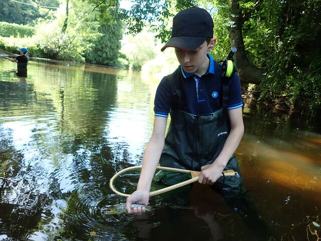 Initiation de pêche à la mouche et vie de la rivière
