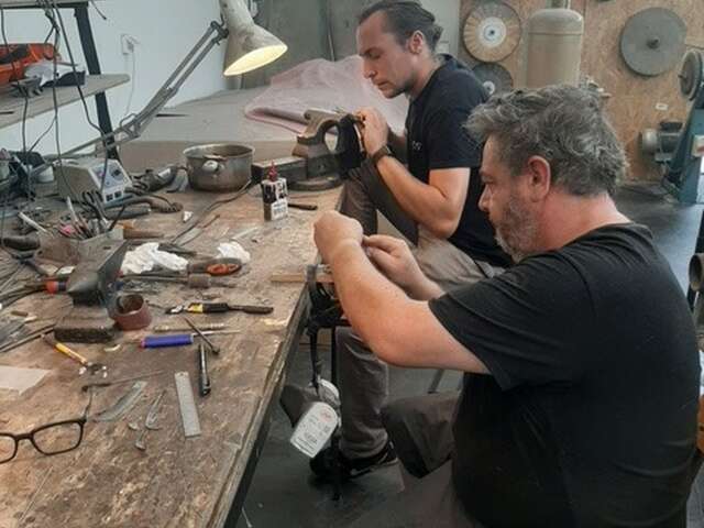 Stage Fabrication de Couteaux d'Art avec La Forge de Max