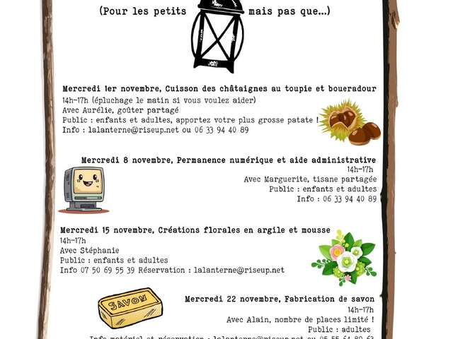 Les Ateliers du Mercredi