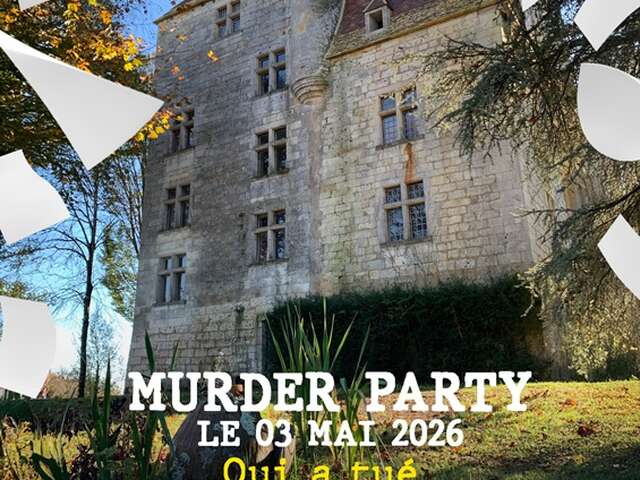 Murder party au château : Qui a tué Charly Brooks ?-Châteaux en fête