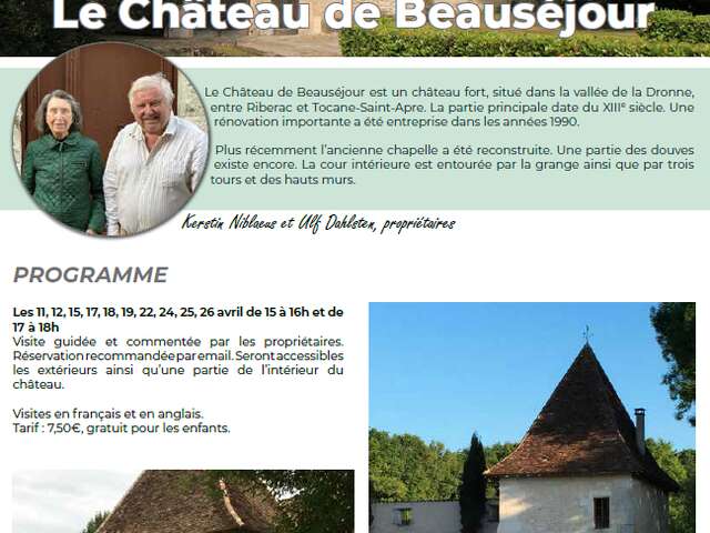 Châteaux en Fête - Château de Beauséjour
