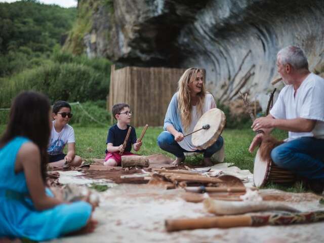 Atelier musique des origines - Châteaux en fête