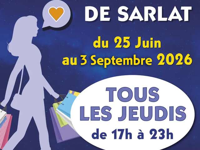 Marché nocturne de Sarlat