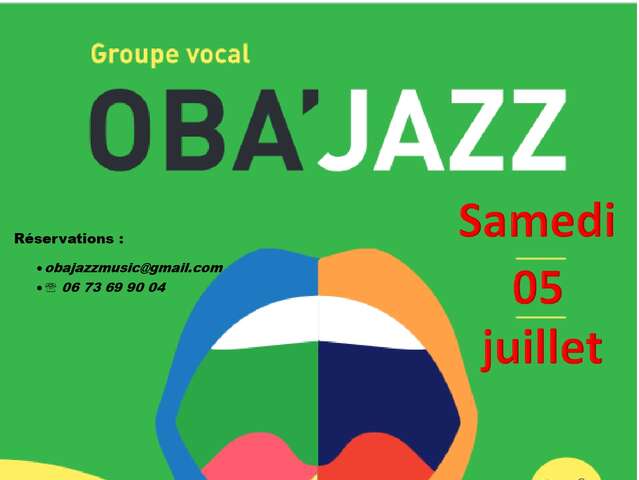 [ANNULE] Concert groupe vocal Oba'Jazz