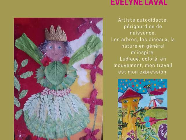Exposition d’Evelyne Laval