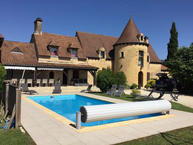 Grandes Terrasses Dalbavie 15 pers clim et piscine