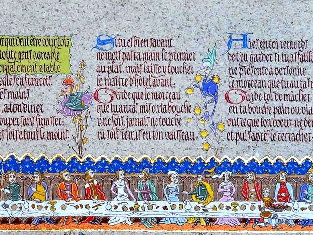 Stage d’enluminures Enfants– Châteaux en fête