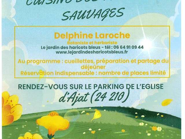 Atelier de cuisine des plantes sauvages