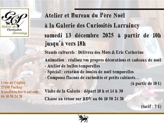 Atelier et bureau du Père Noël