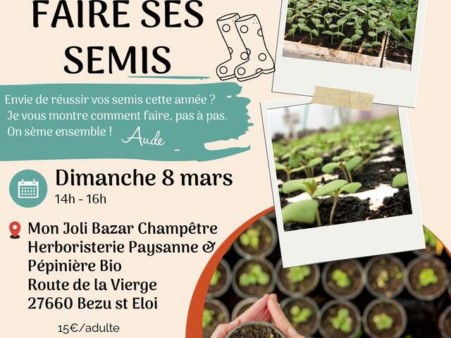 Atelier faire ses semis
